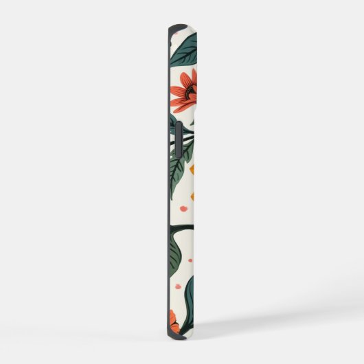 Wrap mit Blume iPhone 15 Hülle (Rechte Seite)