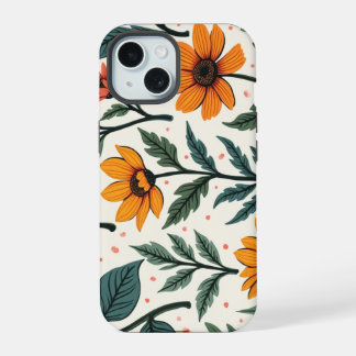 Wrap mit Blume iPhone 15 Hülle