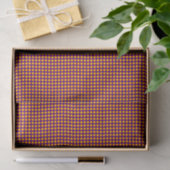 WRAP-PAPERS FÜR Primärfarben-Gingham-2-TISSUE Seidenpapier (Geschenk)