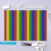 WRAP-PAPIER FÜR Primärfarben-HERRINGBONE-GEWEBE Seidenpapier (Handwerk)