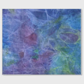 Wrap-Papier lässige gefärbte Krawatte Batik Farbko Geschenkpapier (Flach)