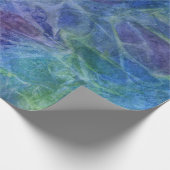 Wrap-Papier lässige gefärbte Krawatte Batik Farbko Geschenkpapier (Ecke)