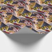 Wrap & Rabbit Roll: Festliche Weihnachtsfeier mit Geschenkpapier (Ecke)