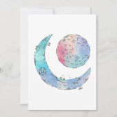 Wrap Sun und Moon Gallery Einladung (Vorderseite)