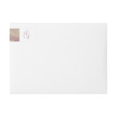 Wrap um das Etikett der Rücksendeadresse Wedding M (Vorderseite)