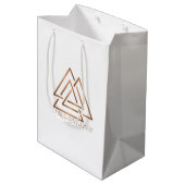 Wrap up your Liebe for Trinity: Ultimate Gift Bag! Mittlere Geschenktüte (Rückseite Schrägansicht)