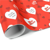 Wrap Wrapping Paper von True Love Valentine's Day Geschenkpapier (Rolleneckpunkt)