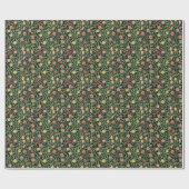 Wrap your Gift in Juicy Nostalgia - Fruchtmuster Geschenkpapier (Flach)