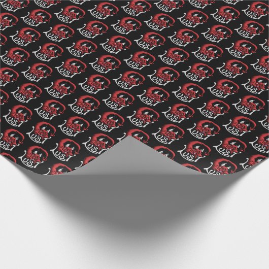 Wrap your Gift in Sin Lust Devil Geschenkpapier (Ecke)