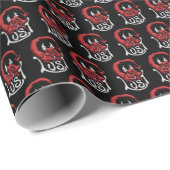 Wrap your Gift in Sin Lust Devil Geschenkpapier (Rolleneckpunkt)