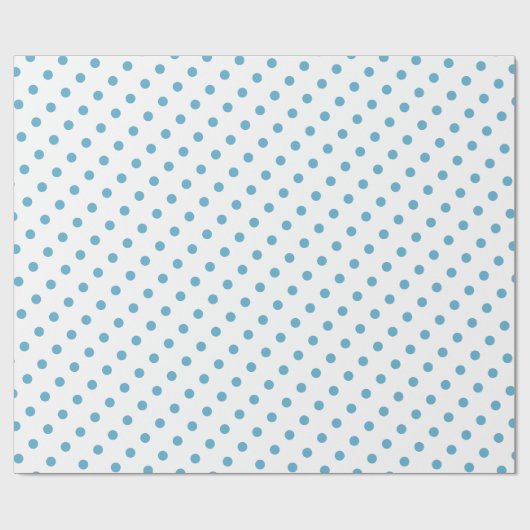 Wrap Your Gift in Sky Blue Serenity Geschenkpapier (Flach)