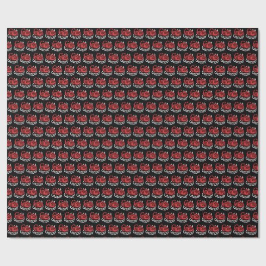 Wrap your sin in Gluttony Geschenkpapier (Flach)