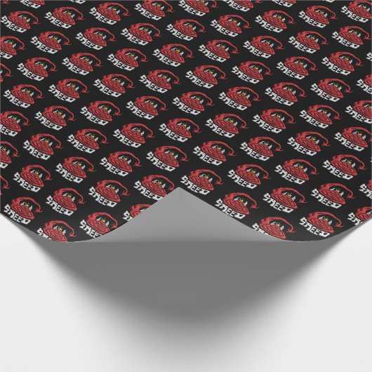 Wrap your Sin in Greed  Geschenkpapier (Ecke)