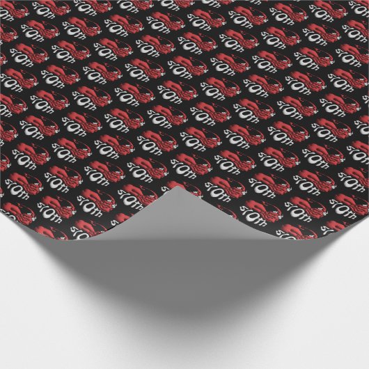 Wrap your Sin Sloth Devil Geschenkpapier (Ecke)