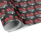 Wrap your Sin Sloth Devil Geschenkpapier (Rolleneckpunkt)