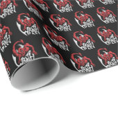 Wrap your Sinful Present Wrath Devil Geschenkpapier (Rolleneckpunkt)