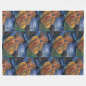 Wrap yourself in a Kiss Fleecedecke (Vorderseite (Horizontal))