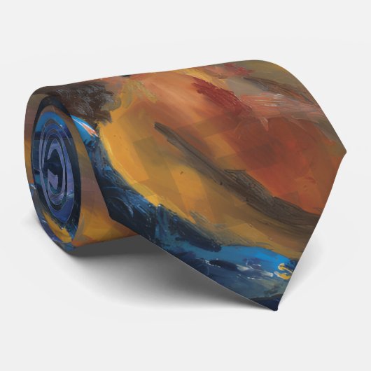 Wrap yourself in a Kiss Krawatte (Gerollt)