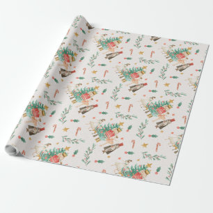 Wrap zum Thema Nutcracker Papier-Feiertage-Geschen Geschenkpapier