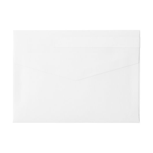 Wraparound Address Label (Rückseite)