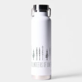Wraparound Treeline Design Trinkflasche (Vorne)