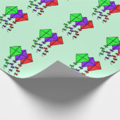 Wraping Paper Kites Geschenkpapier (Ecke)