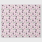 Wraping Papier des Teekannemusters Geschenkpapier (Flach)