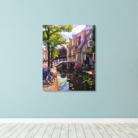Wrapped canvas - Amsterdam Leinwanddruck (Insitu (Holzboden))