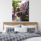 Wrapped canvas - Amsterdam Leinwanddruck (Insitu (Schlafzimmer))