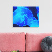 Wrapped Canvas Jelly Fish Leinwanddruck (Insitu (Wohnzimmer))