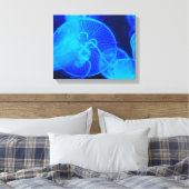 Wrapped Canvas Jelly Fish Leinwanddruck (Insitu (Schlafzimmer))