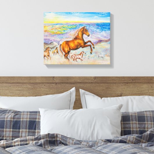 Wrapped Canvas Leinwanddruck (Insitu (Schlafzimmer))