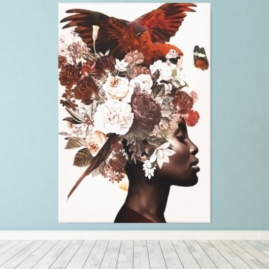 Wrapped Canvas Leinwanddruck (Insitu (Holzboden))