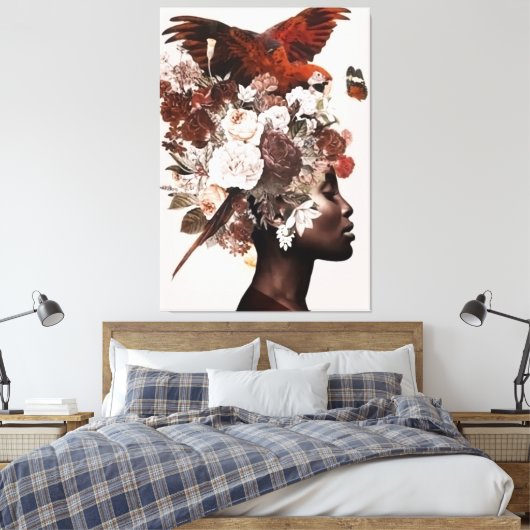 Wrapped Canvas Leinwanddruck (Insitu (Schlafzimmer))