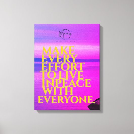 Wrapped Canvas Leinwanddruck (Vorderseite)