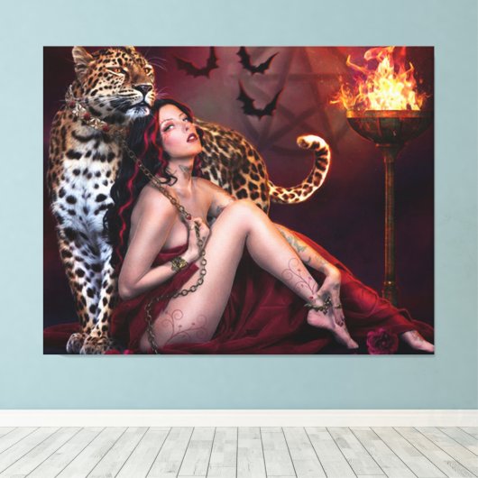 Wrapped Canvas Leinwanddruck (Insitu (Holzboden))