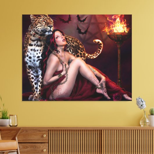 Wrapped Canvas Leinwanddruck (Insitu (Wohnzimmer))