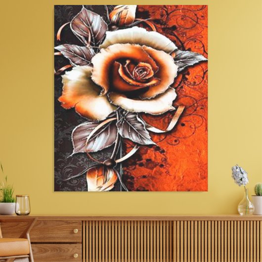 Wrapped Canvas Leinwanddruck (Insitu (Wohnzimmer))