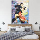 Wrapped Canvas Leinwanddruck (Insitu (Schlafzimmer))