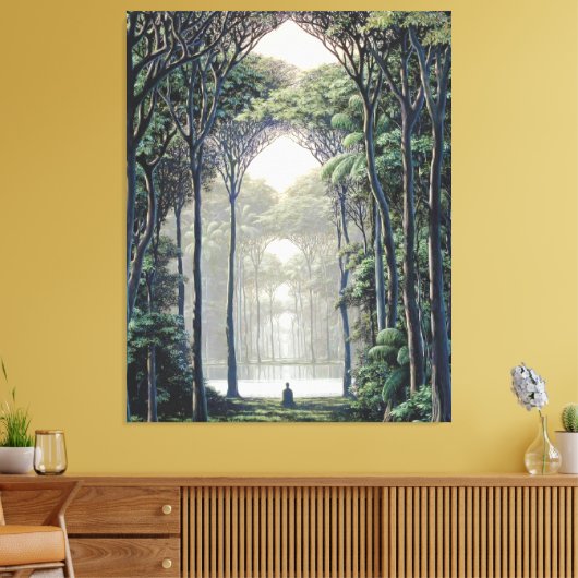 Wrapped Canvas Leinwanddruck (Insitu (Wohnzimmer))