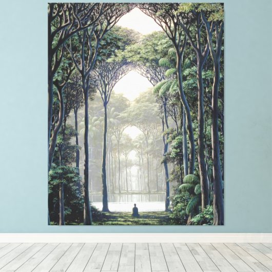 Wrapped Canvas Leinwanddruck (Insitu (Holzboden))