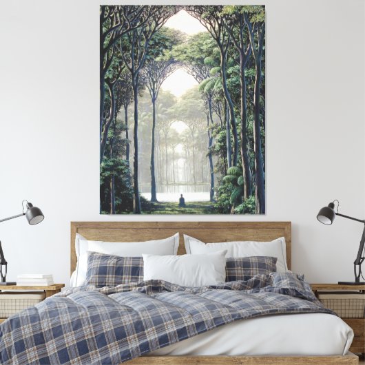 Wrapped Canvas Leinwanddruck (Insitu (Schlafzimmer))