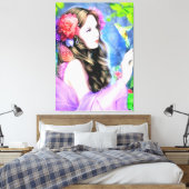 Wrapped Canvas Leinwanddruck (Insitu (Schlafzimmer))