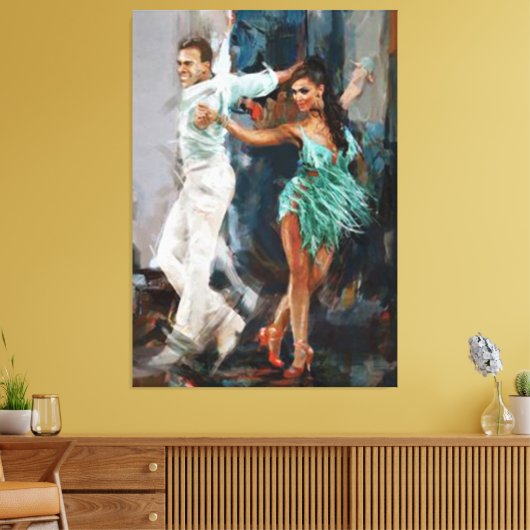 Wrapped Canvas Leinwanddruck (Insitu (Wohnzimmer))