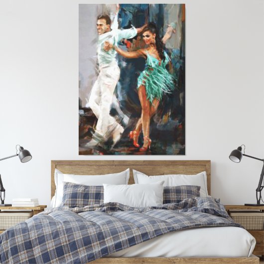 Wrapped Canvas Leinwanddruck (Insitu (Schlafzimmer))