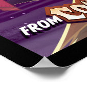 Wrapped Canvas Poster (Ecke)