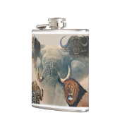 Wrapped Flask - Big Five Flachmann (Links)