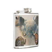 Wrapped Flask - Big Five Flachmann (Rechts)