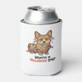 Wrapped in Halloween Spirit � Mummy Corgi with Spi Dosenkühler (Kanne Vorderseite)