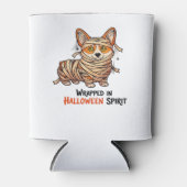 Wrapped in Halloween Spirit � Mummy Corgi with Spi Dosenkühler (Vorderseite)